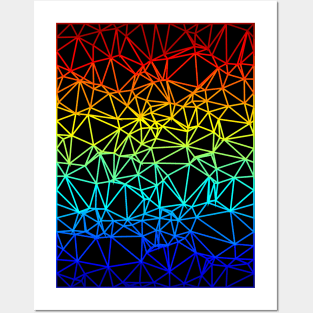 Gradient Color Mesh Posters and Art
